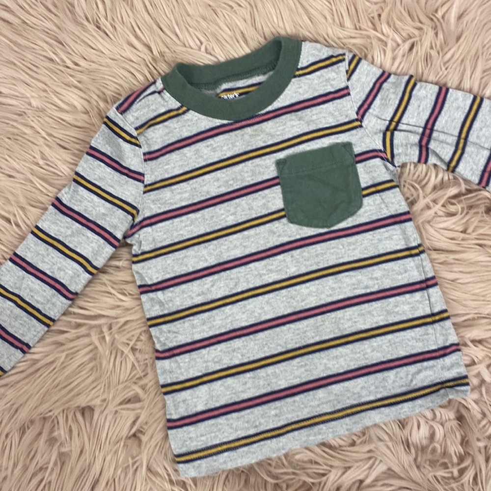 Boys Striped Long Sleeve